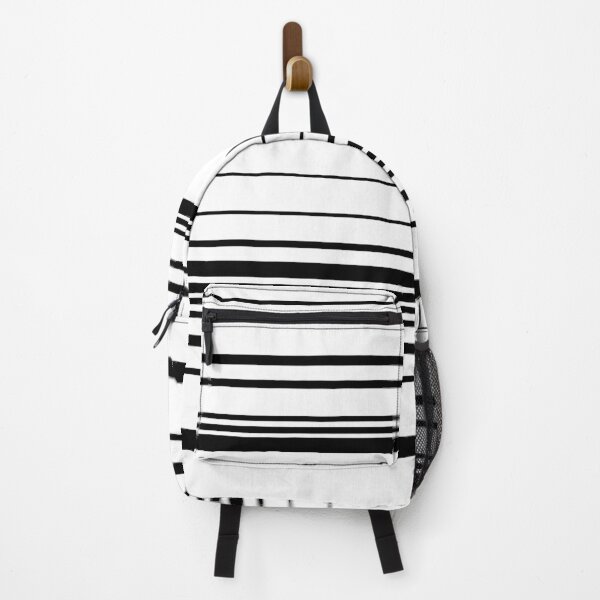 Item preview, Complex Stripes - Black on White designed and sold by LAEC-Shop.