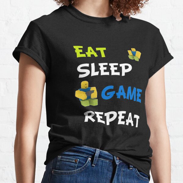 Roblox Video Games T Shirts Redbubble - code sleep repeat roblox banned
