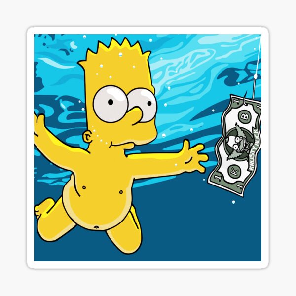 Nirvana Anime Sticker