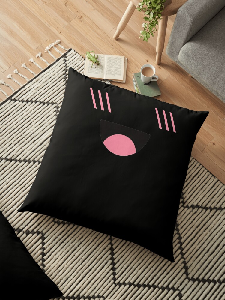 Roblox Super Super Happy Face Roblox Floor Pillow By Elkevandecastee Redbubble - outfits with super super happy face roblox download