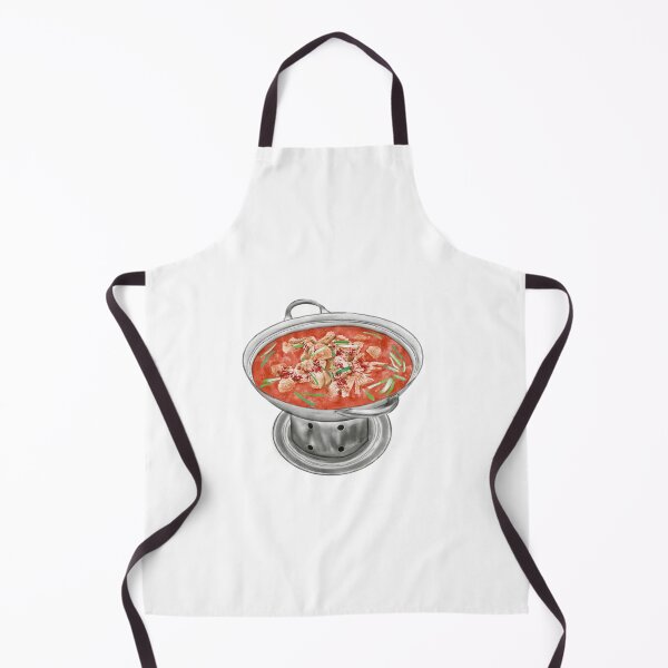 Item preview, Watercolor Illustration of Chinese Cuisine - Hunan Stewed Lamb in Brown Sauce | 湖南红焖羊肉 designed and sold by iswenyi.