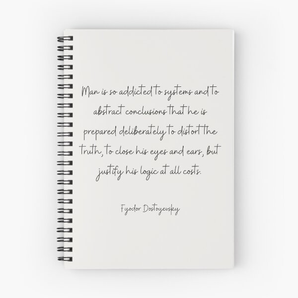 Item preview, Fyodor Dostoyevsky Quote - Russian Literature designed and sold by heyitsclara.
