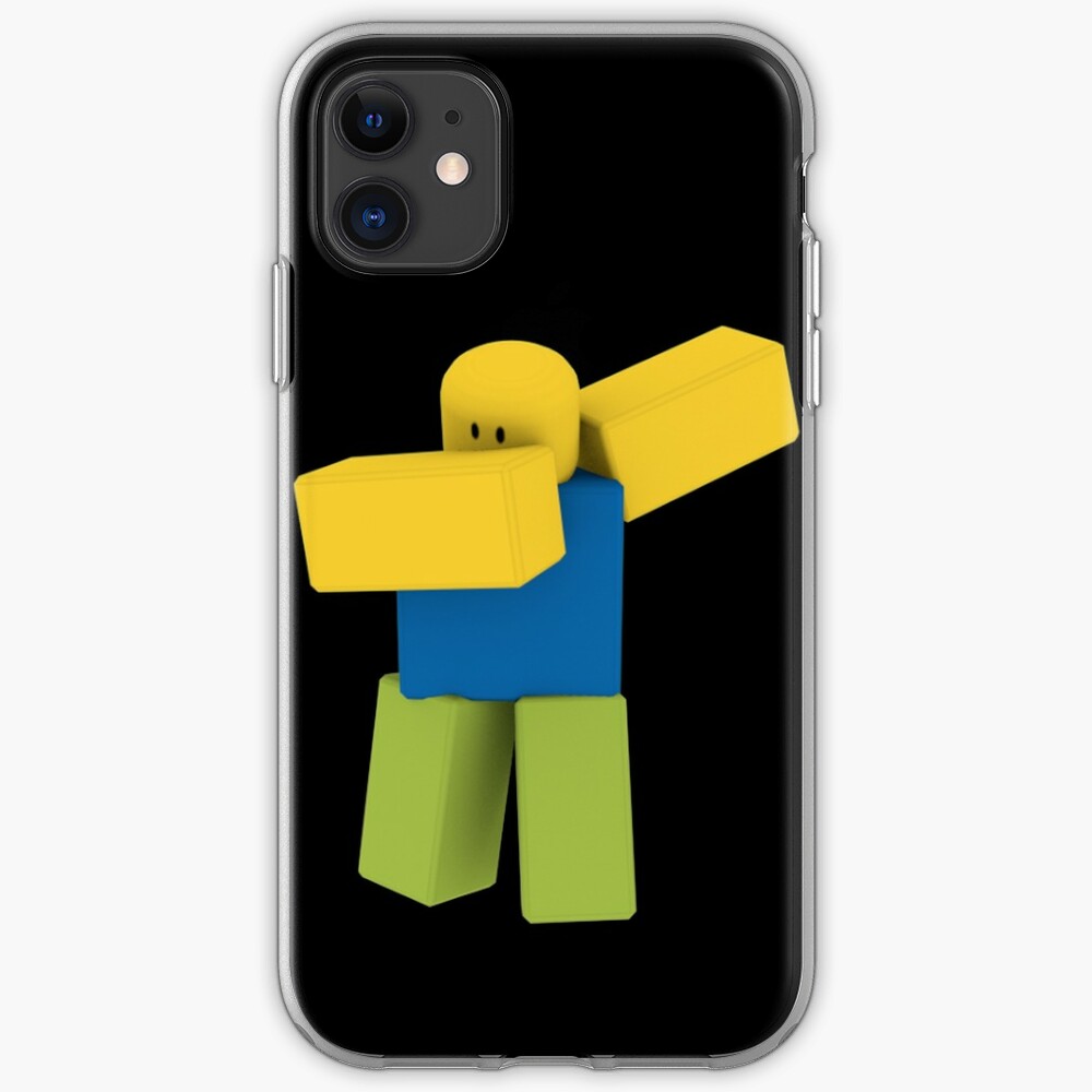 Dabbing Roblox Noob Dab Roblox Iphone Case Cover By Elkevandecastee Redbubble - roblox dabbing iphone case cover