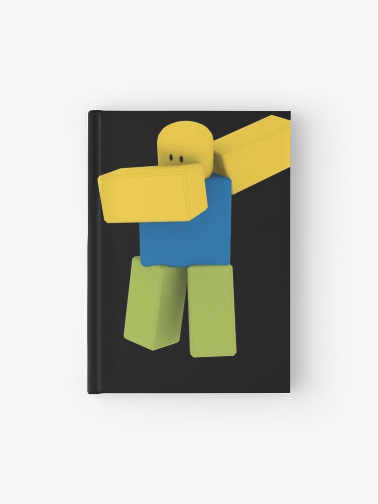 Dabbing Roblox Noob Dab Roblox Hardcover Journal By Elkevandecastee Redbubble - a roblox noob dabbing