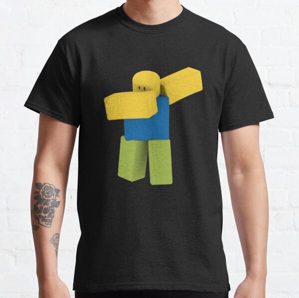 Roblox Noob T Shirts Redbubble - roblox noob shirt and pants