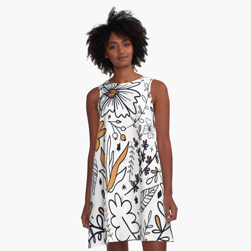 Item preview, Robe trapèze designed and sold by LaetiArts.