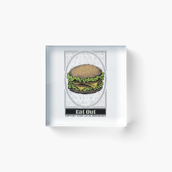 Item preview, Eat Out To Support Local Businesses designed and sold by Mk005.