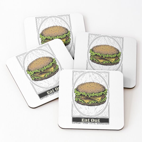 Item preview, Eat Out To Support Local Businesses designed and sold by Mk005.