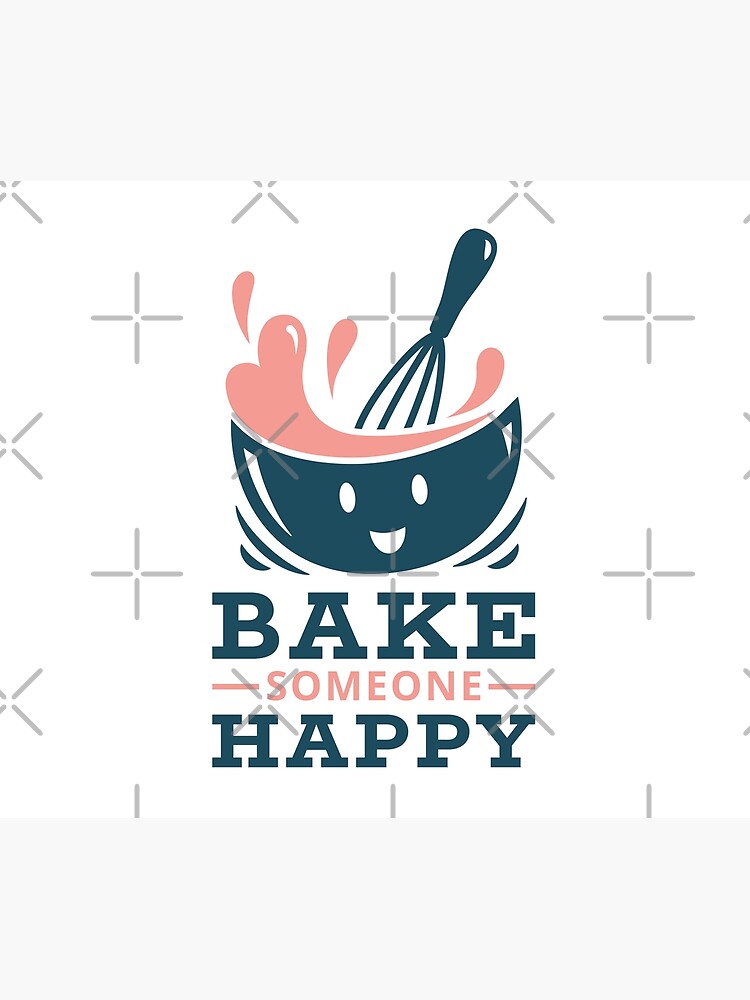 "Bake Someone Happy Baking Pun" Tapestry for Sale by CrystalCrush