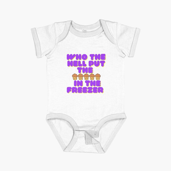 Item preview, Who the hell put the muffins in the freezer meme tiktok designed and sold by CastleBookshelf.