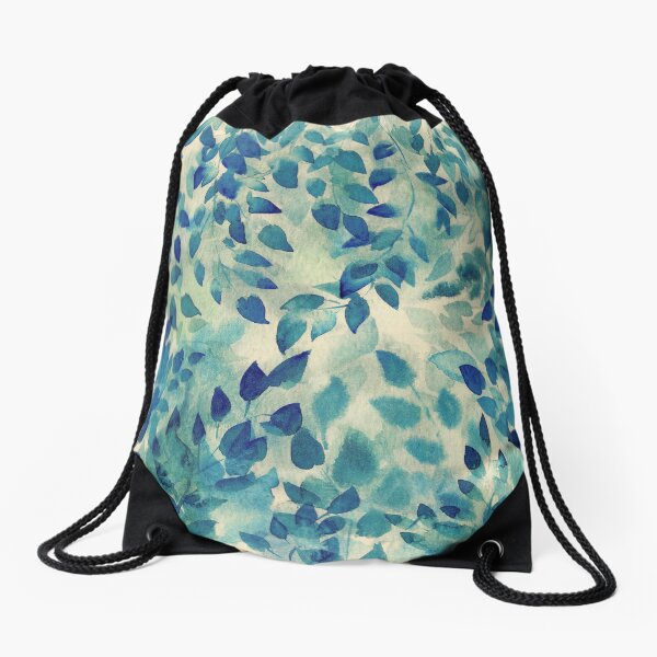 Item preview, Warm blue forest designed and sold by María Casas Watercolour Designs.