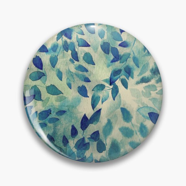 Item preview, Warm blue forest designed and sold by María Casas Watercolour Designs.