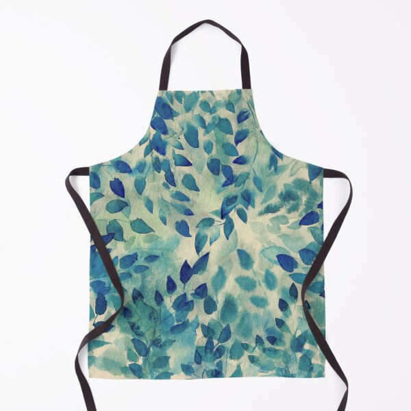 Item preview, Warm blue forest designed and sold by María Casas Watercolour Designs.