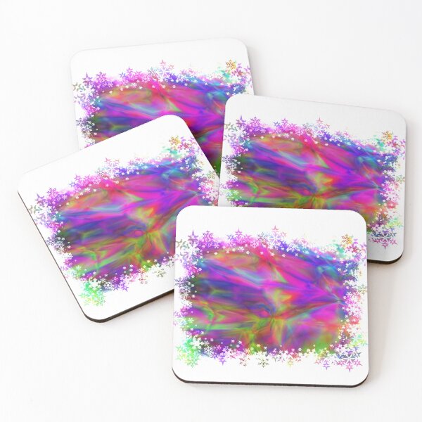 Item preview, Colourful snowflake pattern designed and sold by photography1978.