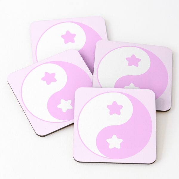 Item preview, pink jing jang designed and sold by elvadragon.