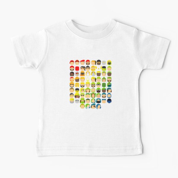 Still Chill Face Roblox Baby T Shirt By Elkevandecastee Redbubble - chill limited edition merch for thou subs roblox