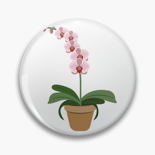 Artikelvorschau, Rosa Orchideenblumentopf entworfen und verkauft von EngineerGoC.