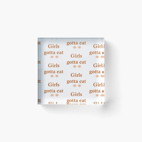 Item preview, GIRLS GOTTA EAT , PODCAST CLASSIC T-CHIRT designed and sold by Dahani-mo.