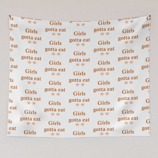 Item preview, GIRLS GOTTA EAT , PODCAST CLASSIC T-CHIRT designed and sold by Dahani-mo.