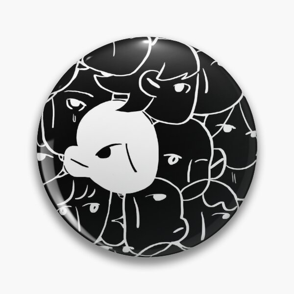 Item preview, Inverted Abstract Face Print designed and sold by JaceQue.