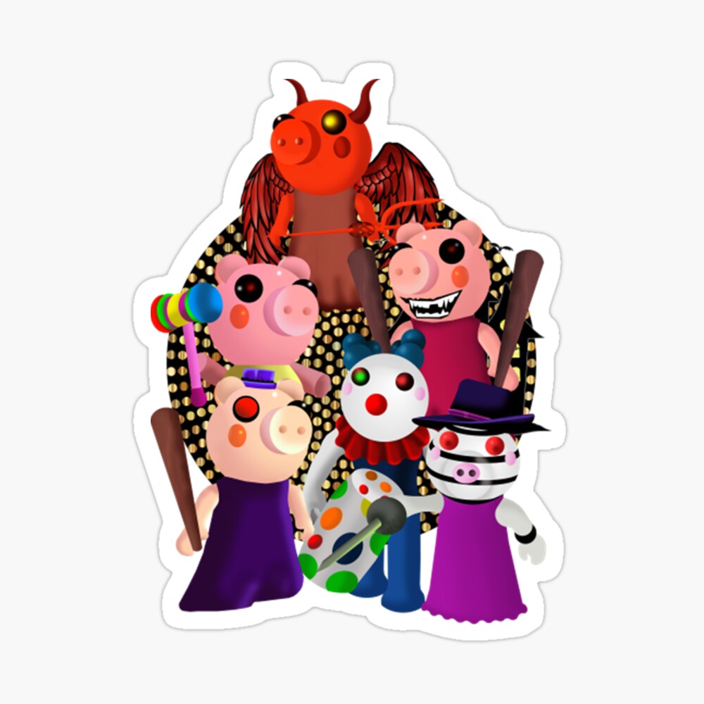 Roblox Piggy Family Roblox Kids T Shirt By Elkevandecastee Redbubble - pictures of roblox family