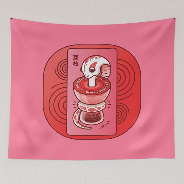 Item preview, Boba Constrictor - Lychee / 荔枝 designed and sold by HunterLongley.