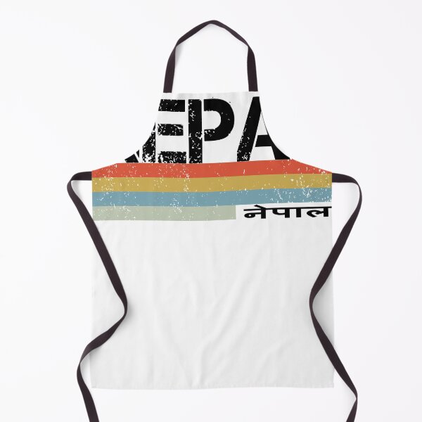 Item preview, Nepal Retro Vintage Stripes In Local Language designed and sold by beeneverywhere.