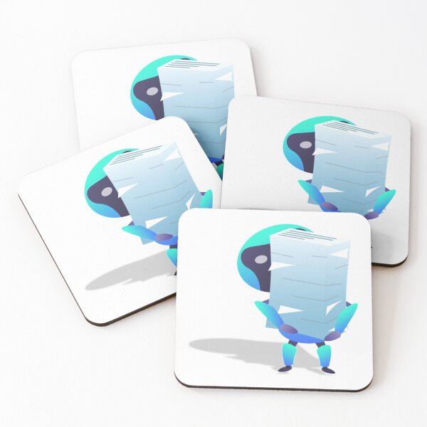 Item preview, Robot Office Work designed and sold by MisterGooseShop.