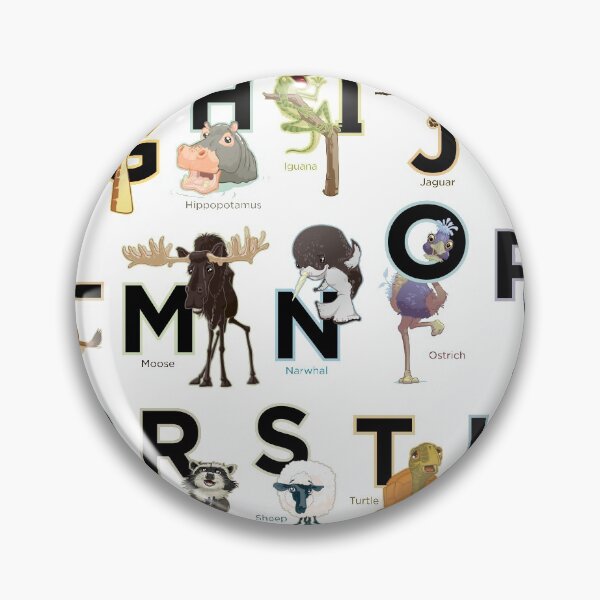 Item preview, The Animal Alphabet designed and sold by timmyce.