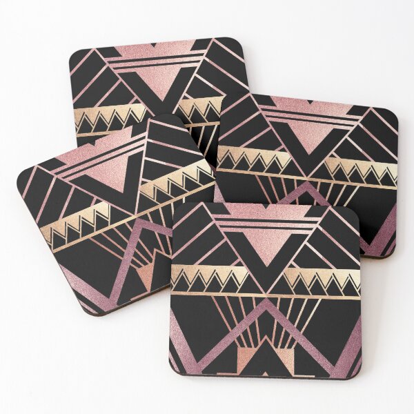 Item preview, rose gold geometric  designed and sold by greeneyedigital.