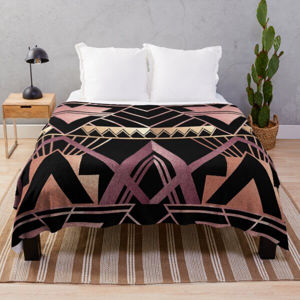 Item preview, rose gold geometric designed and sold by greeneyedigital.