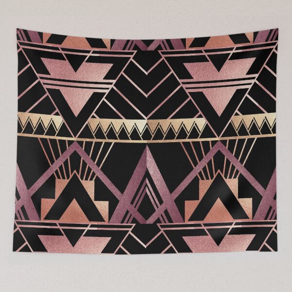 Item preview, rose gold geometric  designed and sold by greeneyedigital.