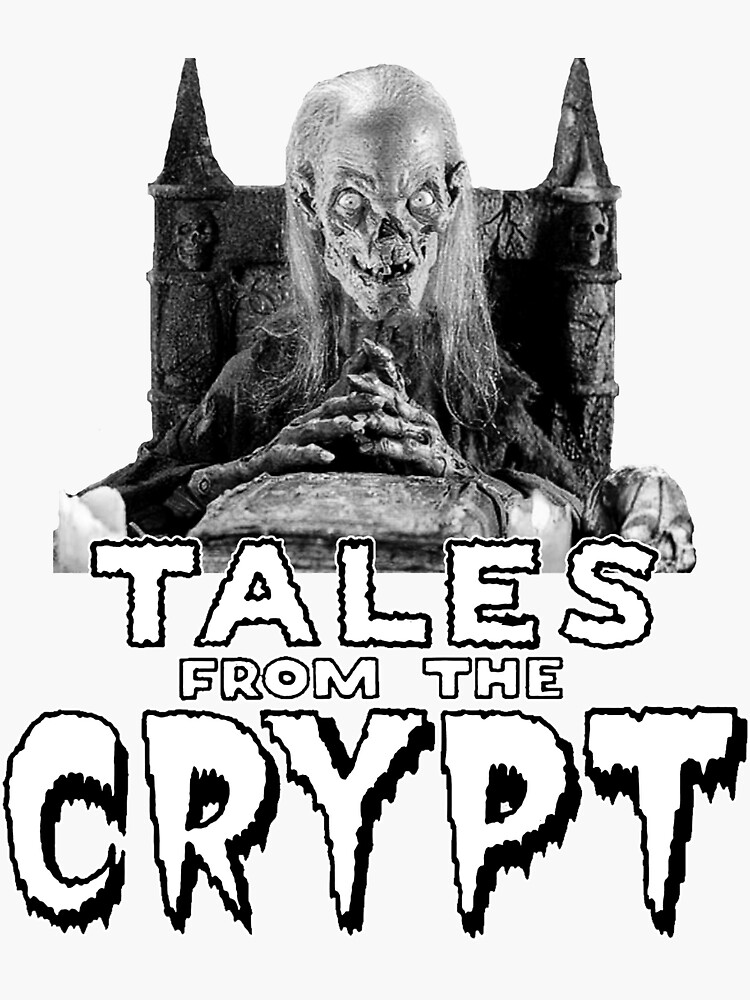 Crypt Keeper Tales from the Crypt vinyl decal sticker horror movie tv halloween 