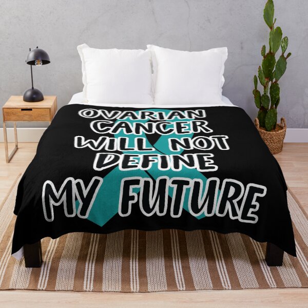 Item preview, Ovarian Cancer Will Not Define My Future Teal Ribbon designed and sold by NotEnoughSpoons.
