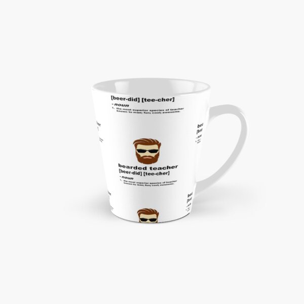 Item preview, Funny Beard Teacher Shirt; Teacher Appreciation Gift for Men designed and sold by chuckletees.