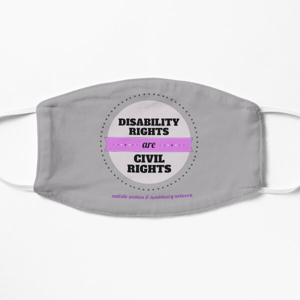 Disability Rights Flat Mask