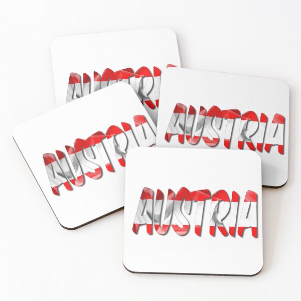 Item preview, Austria Word With Flag Texture designed and sold by MarkUK97.