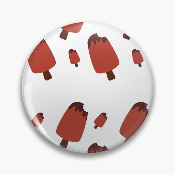 Item preview, strawberry chocolate popsicle pattern designed and sold by Witch Sprout.