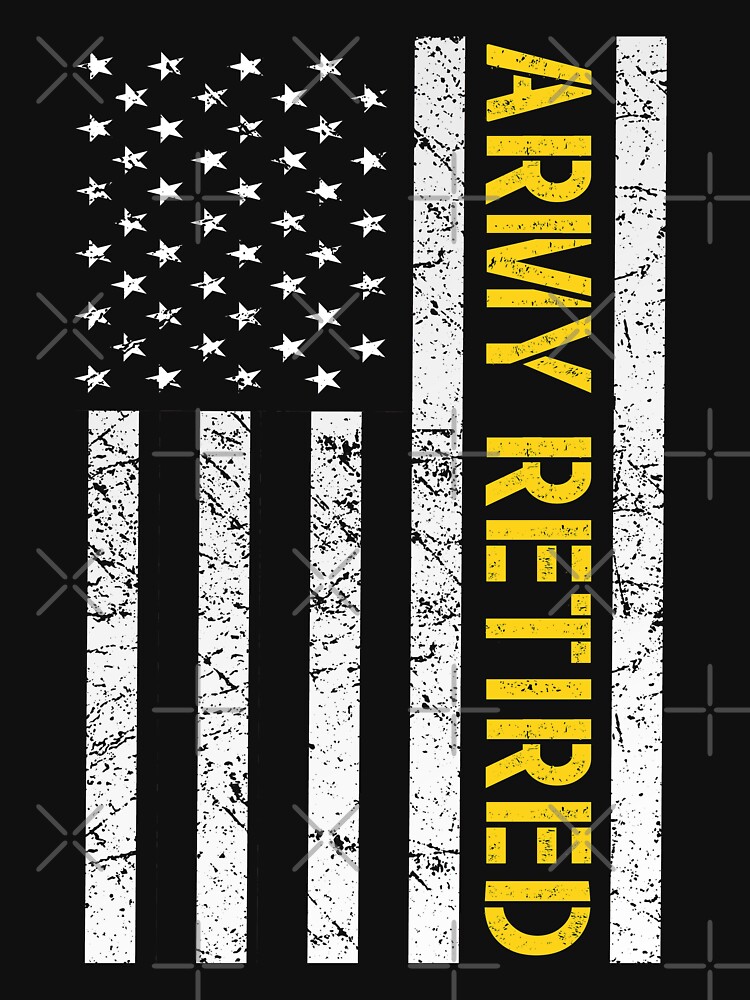 “US Army Retired” T-shirt by maxel2010 | Redbubble