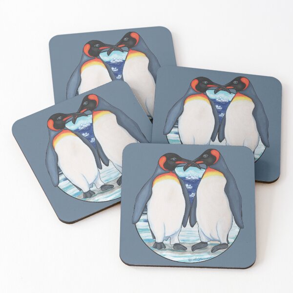 Item preview, Penguins Mate for Life designed and sold by halfmoonharry.