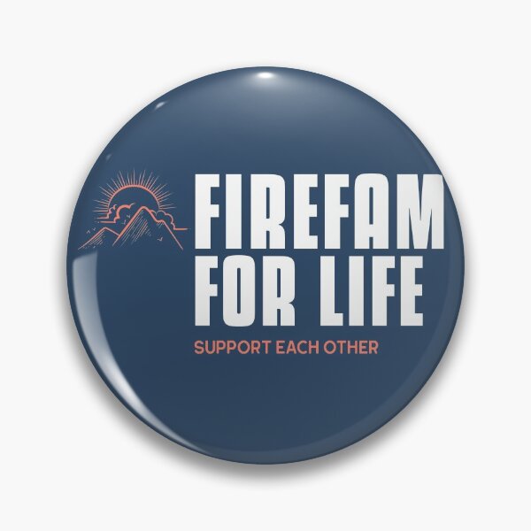 Item preview, fire fam for life- firefighter support designed and sold by Firefamily.