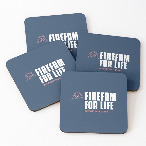 Item preview, fire fam for life- firefighter support designed and sold by Firefamily.