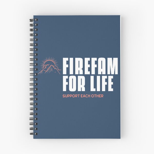 Item preview, fire fam for life- firefighter support designed and sold by Firefamily.