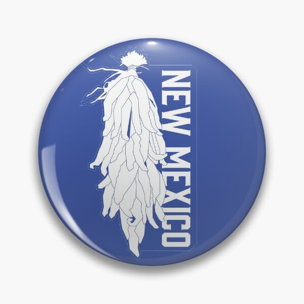 Item preview, New Mexico Chile Ristra in Blue designed and sold by HelveticaHero Designs.