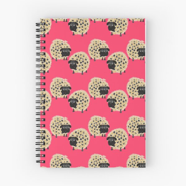 Item preview, Sheep pattern with Pink background designed and sold by SueSakpal.