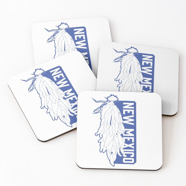 Item preview, New Mexico Chile Ristra in Blue designed and sold by HelveticaHero Designs.