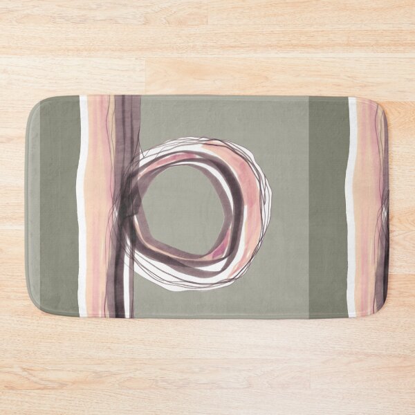 Item preview, Abstract pattern in Pink and Grey. designed and sold by FanitsaArt.