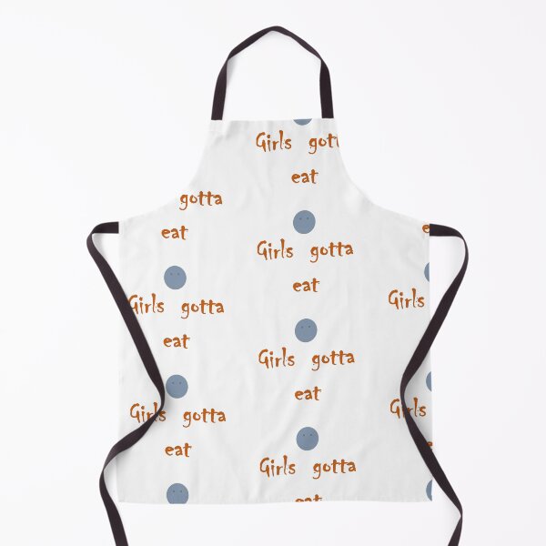 Item preview, GIRLS GOTTA EAT , INGESTION OF FOOD T-CHIRTī designed and sold by Dahani-mo.