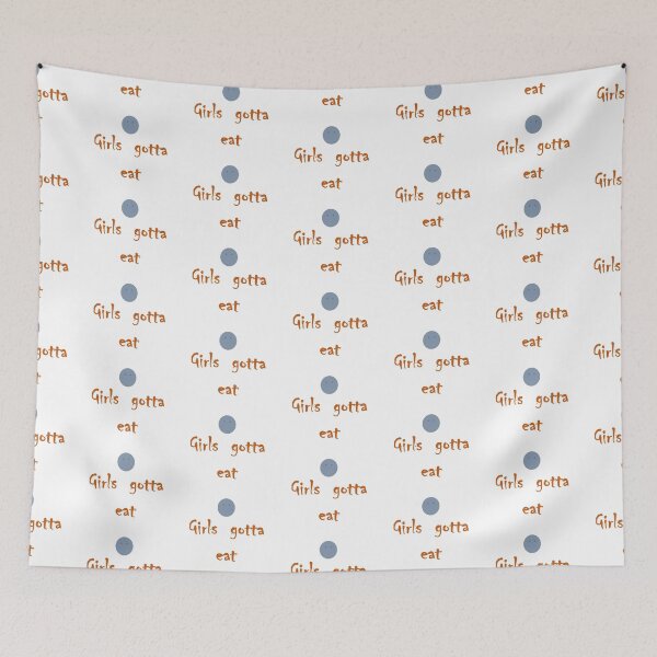 Item preview, GIRLS GOTTA EAT , INGESTION OF FOOD T-CHIRTī designed and sold by Dahani-mo.