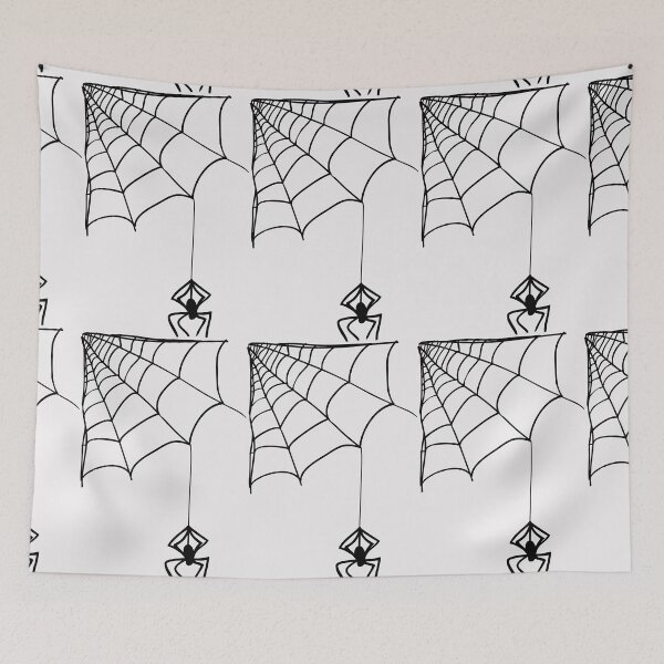 Item preview, Spider going down a spider web designed and sold by queensoft.